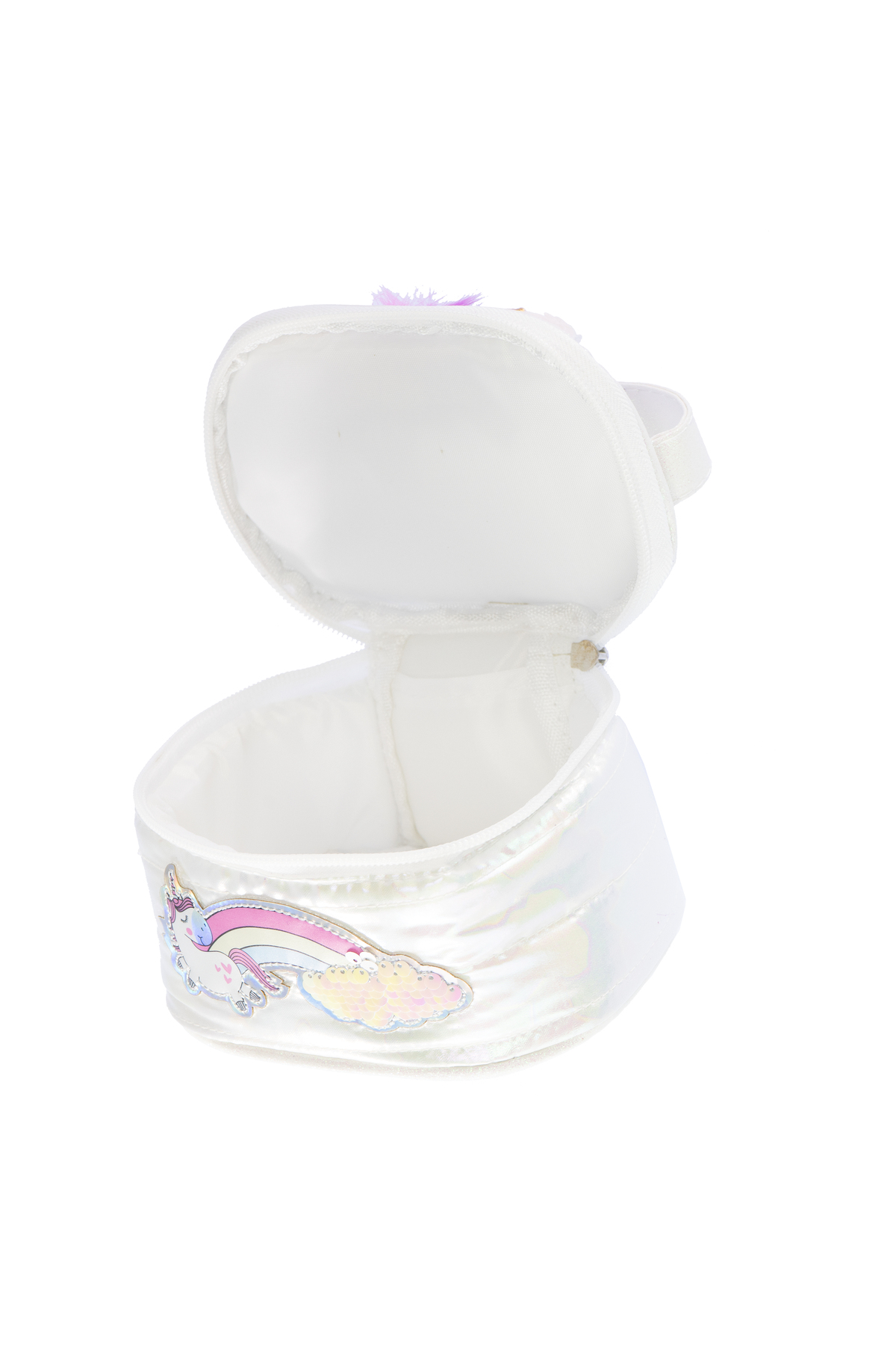 Girabrilla-Puffer Unicorn Çocuk Makyaj Çantası