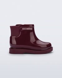 Mini Melissa Chelsea Boot II Kız Çocuk Bordo Yağmur Botu