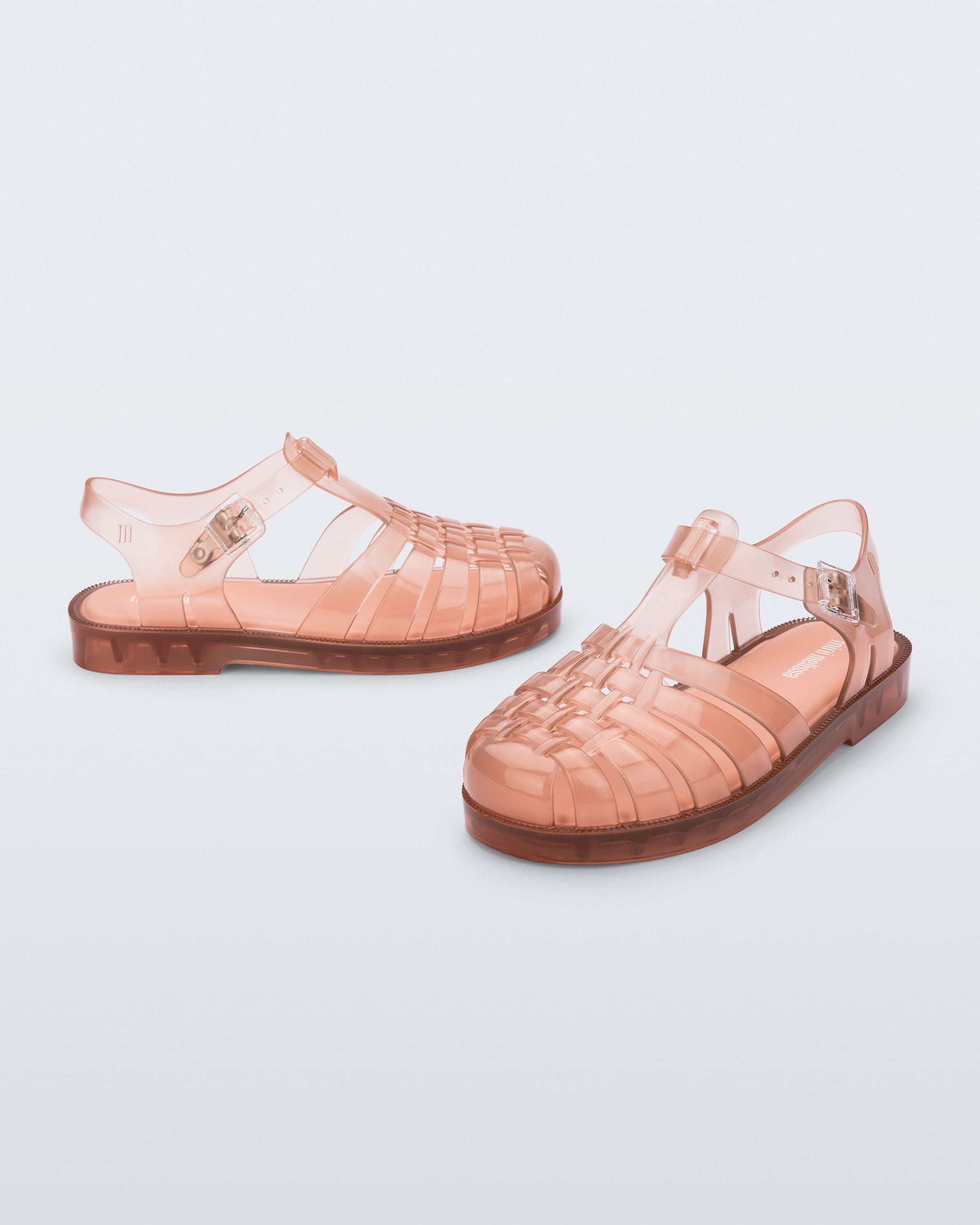 Mini Melissa Possession Kız Çocuk Bej Şeffaf Sandalet