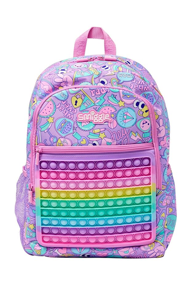 Smiggle - Popem Popit Klasik Okul - Sırt Çankası