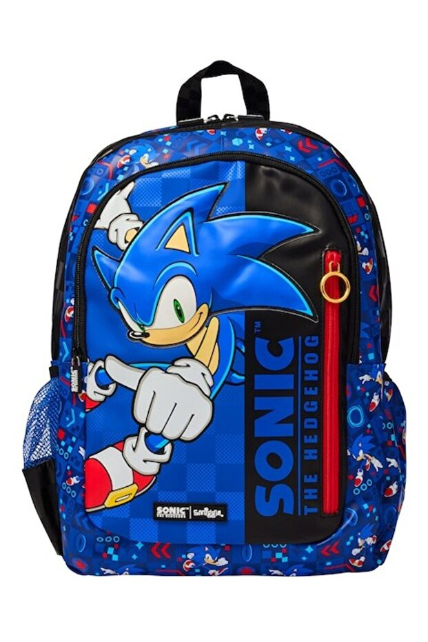 Smiggle - Sonic Serisi Classic Okul - Sırt Çantası