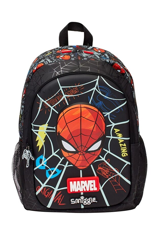 Smiggle - Spider-man Klasik Erkek Çocuk Okul - Sırt Çantası