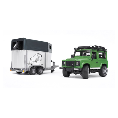 Bruder Land Rover Arazi Aracı Ve At Nakil Aracı