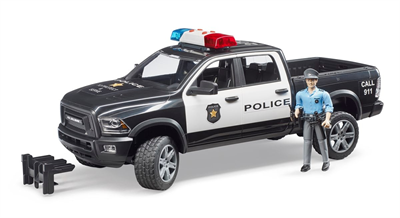 Bruder Ram 2500 Polis Araci Ve Memur
