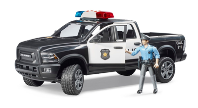 Bruder Ram 2500 Polis Araci Ve Memur