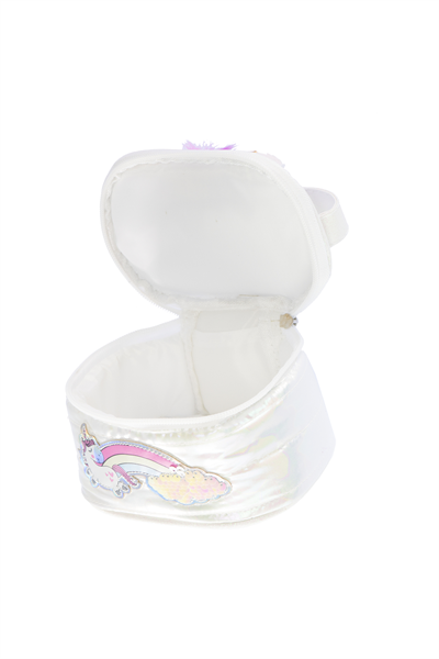 Girabrilla-Puffer Unicorn Çocuk Makyaj Çantası