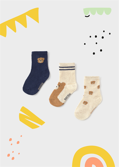 Mayoral Erkek Bebek 3Lü Çorap Set