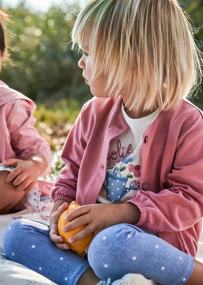 Mayoral Kız Bebek Hırkalı Puantiye Taytlı 3Lü Takım