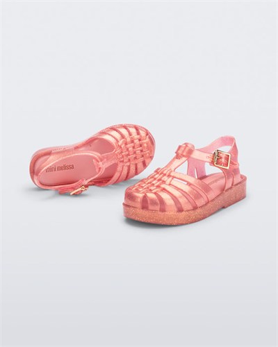 Mini Melissa Possession Kız Çocuk Bej Şeffaf Sandalet