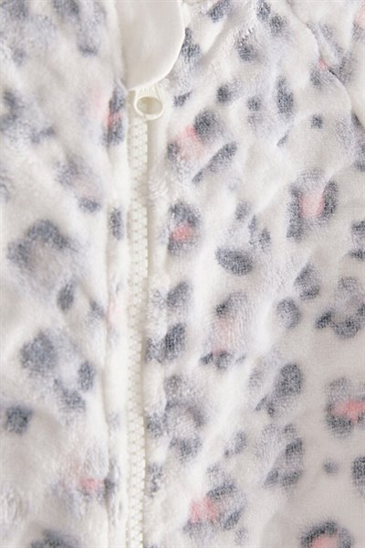 Next Baby Kız Bebek Leopar Baskılı Uyku Tulumu
