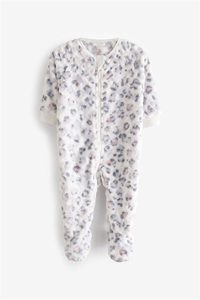 Next Baby Kız Bebek Leopar Baskılı Uyku Tulumu