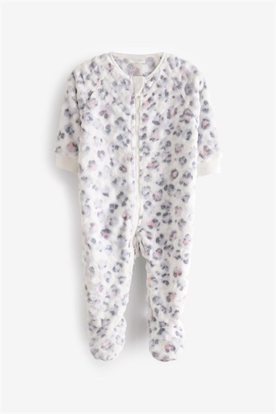 Next Baby Kız Bebek Leopar Baskılı Uyku Tulumu