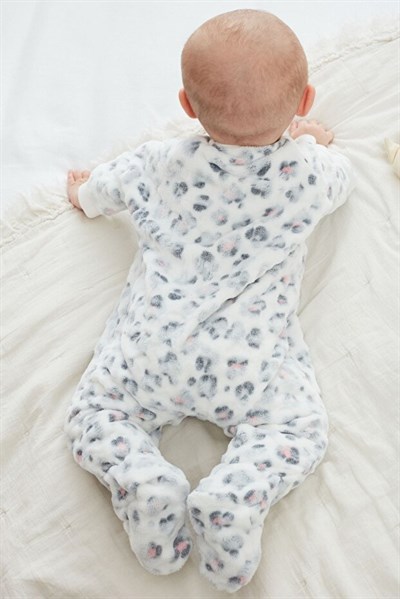 Next Baby Kız Bebek Leopar Baskılı Uyku Tulumu