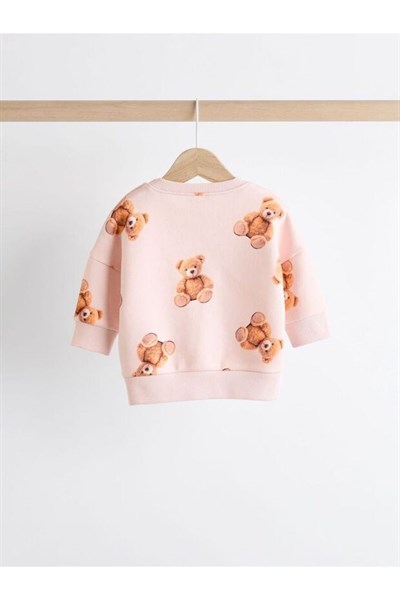 Next Baby Kız Bebek Sweatshirt Ve Tayt 2 Parça Set