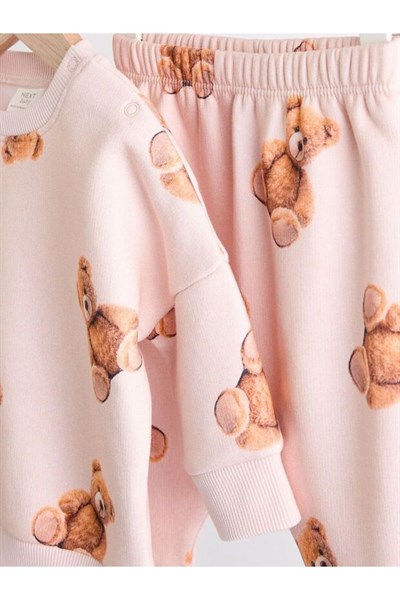 Next Baby Kız Bebek Sweatshirt Ve Tayt 2 Parça Set