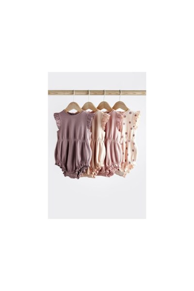 Next Baby Kız Çocuk Uyku Tulumu 4lu Paket