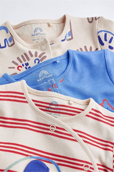 Next Baby Pamuklu Uyku Tulumları 3 Paket