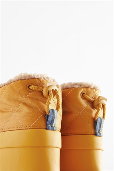 Next Baby  Sarı Kaplan Su Geçirmez Unisex Çocuk Çizme
