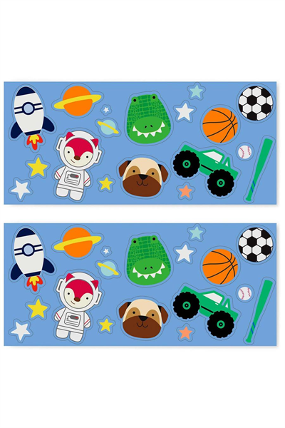 Skip Hop Spark Style Paslanmaz Çelik Stickerlı Suluk