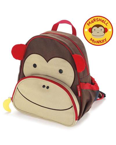Skip Hop ZooÇocuk Sırt Çantası Maymun