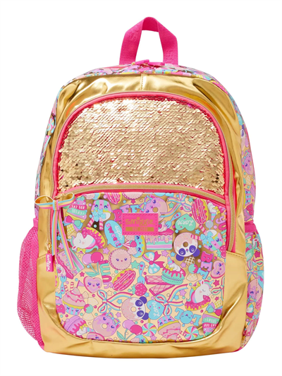 Smiggle - Gold 20. Doğum Günü Klasik Okul - Sırt Çantası