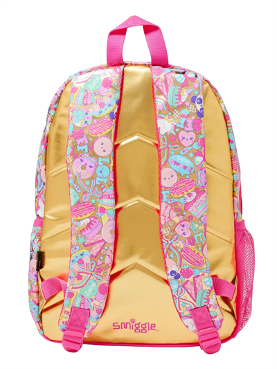 Smiggle - Gold 20. Doğum Günü Klasik Okul - Sırt Çantası