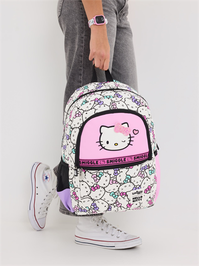 Smiggle - Hello Kitty Klasik Okul - Sırt Çantası
