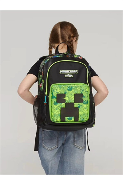 Smiggle - Minecraft Klasik Okul - Sırt Çantası