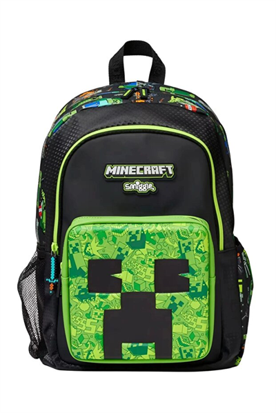Smiggle - Minecraft Klasik Okul - Sırt Çantası