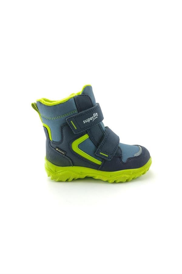 Lacivert - Yeşil Bebek Gore-Tex Erkek Çocuk Bot