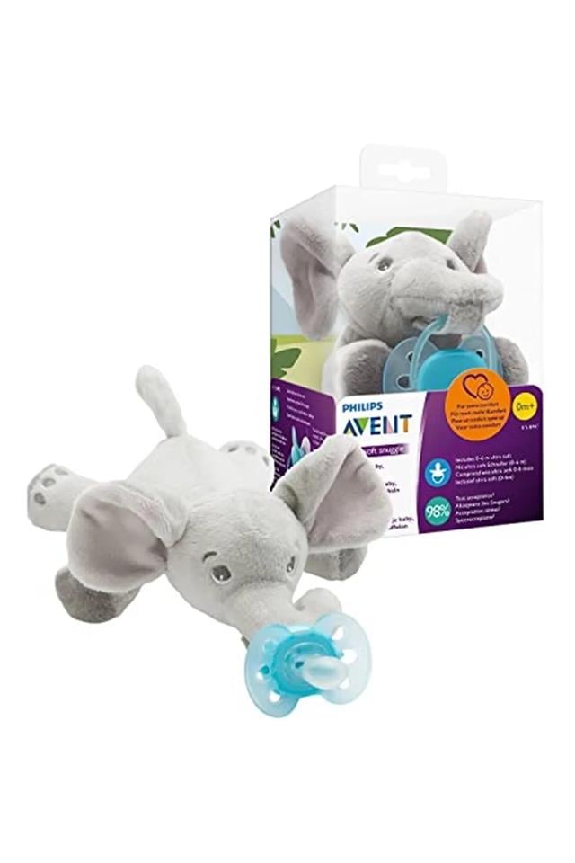 Philips Avent Snuggle Elephant Emzikli Sevimli Oyuncak Fil Ultra Yumuşak