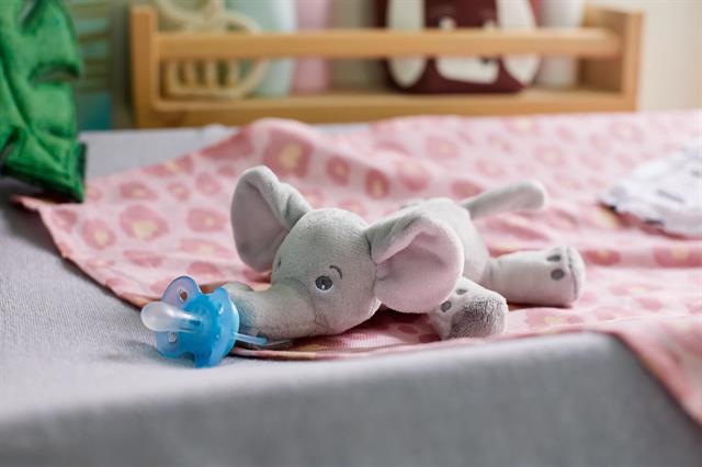 Philips Avent Snuggle Elephant Emzikli Sevimli Oyuncak Fil Ultra Yumuşak