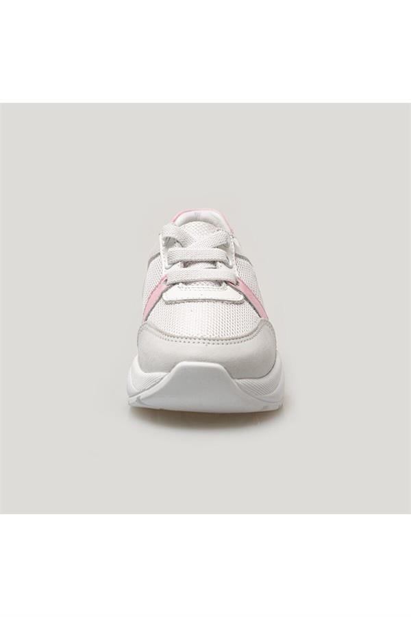 Run Sneaker | Beyaz-pembe