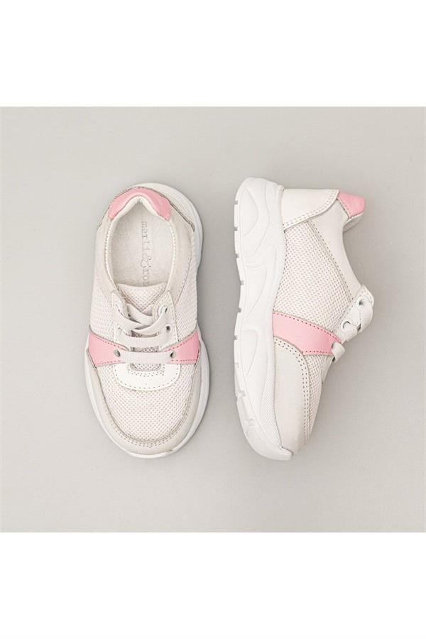 Run Sneaker | Beyaz-pembe