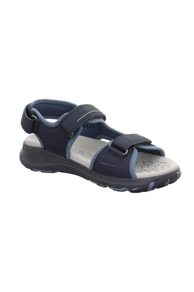 Superfit Crıss Cross Mavi/açık Gri Erkek Çocuk Sandalet