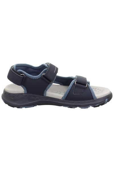 Superfit Crıss Cross Mavi/açık Gri Erkek Çocuk Sandalet