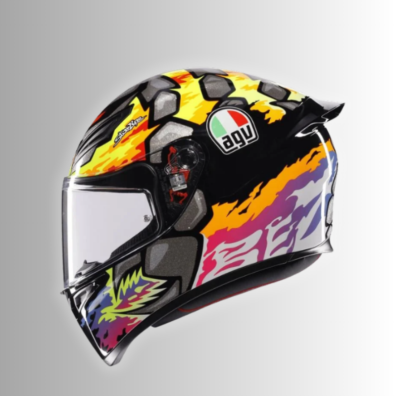 AGV K1 S Bezzecchi 2023 Motosiklet Kaskı Ön Görünüm