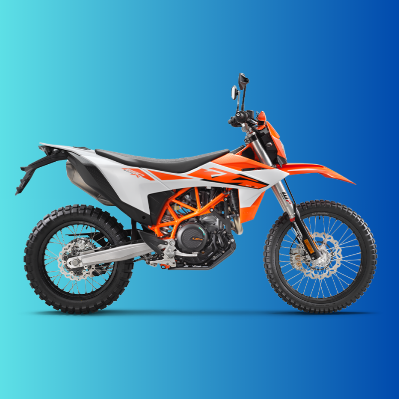 KTM motosiklet kullanan sürücüler için turuncu uyumlu kask ve mont seti