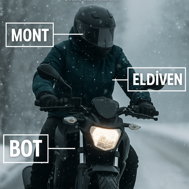 Kış aylarında motosiklet sürüşü için önerilen 7 ekipman – Mont, eldiven, bot ve aksesuarlar