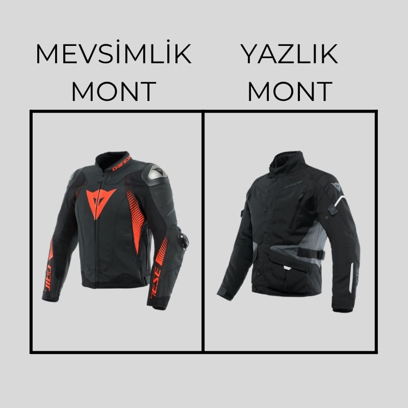 yazlık motosiklet montu