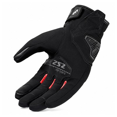 LS2 JET 3 WATERPROOF ELDİVEN SİYAH-KIRMIZI