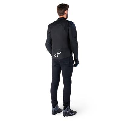 ALPİNESTARS T-JAWS V4 WP BLACK DARK BLUE BLITHE BLUE CEKET