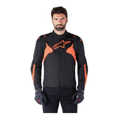 ALPİNESTARS T-JAWS V4 WP CEKET BLACK RED FLUO