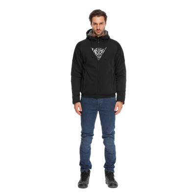 DAINESE BOVISA BLACK WHITE TEKSTİL MONT