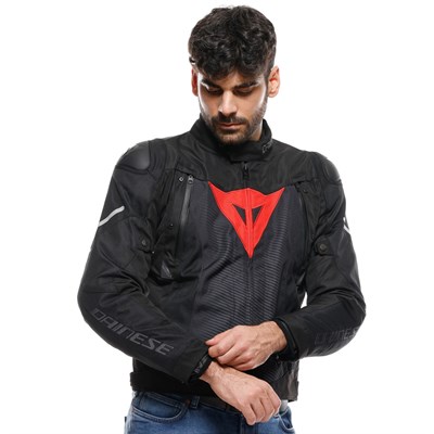 DAİNESE SUPER SPRİNT BLACK RED LAVA D-DRY MONT