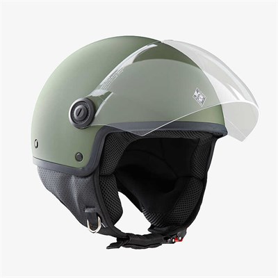 TUCANO URBANO EL JETTIN 6.0 YARIM KASK MAT HAKİ YEŞİL