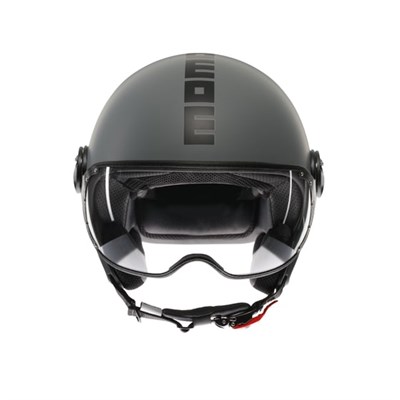 MOMODESİGN FGTR CLASSİC MONO MATT GREY BLACK AÇIK KASK