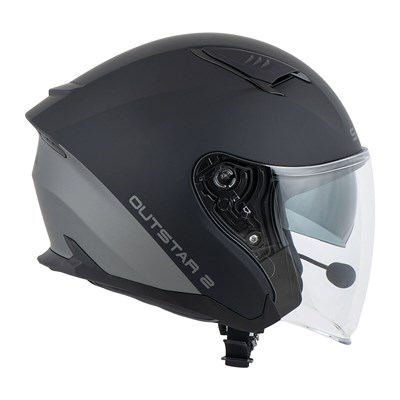 SENA OUTSTAR 2 MESH INTERKOMLU AÇIK KASK MAT SİYAH