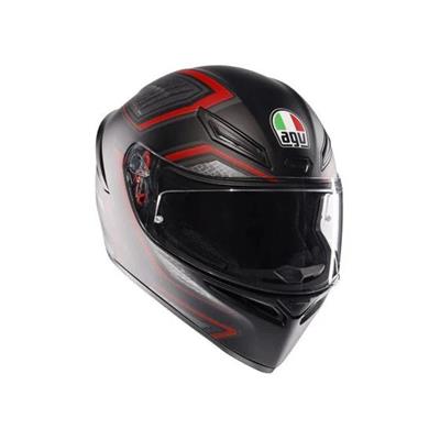 AGV KASK K1 S SLING MATT BLACK RED KASK