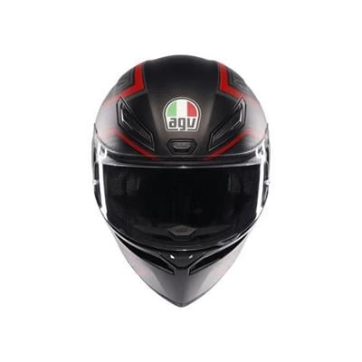 AGV KASK K1 S SLING MATT BLACK RED KASK